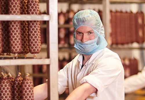 Ausbildung zum Fleischer bei Feneberg Lebensmittel.