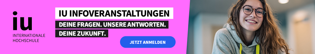 Banner IU Infoveranstaltungen