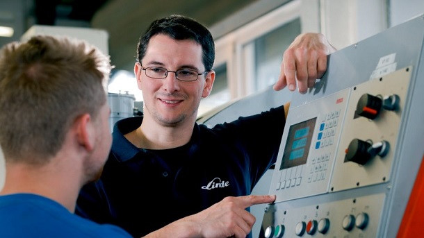 Ausbildung bei der Linde AG