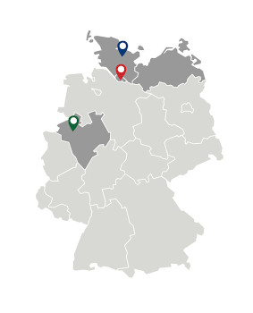 Provinzial NordWest Standortkarte
