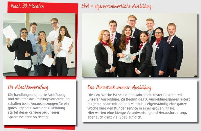 Ausbildung bei der Sparkasse Herford