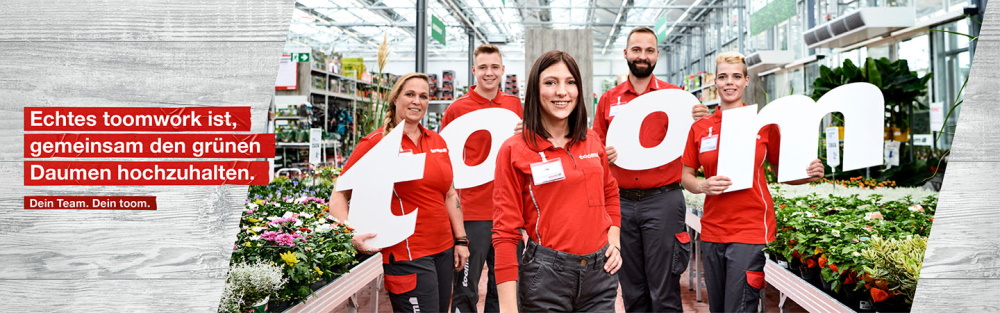 Ausbildung bei toom - Kaufmann im Einzelhandel - Bereich Garten