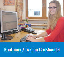 Kauffrau im Großhandel bei V-Markt