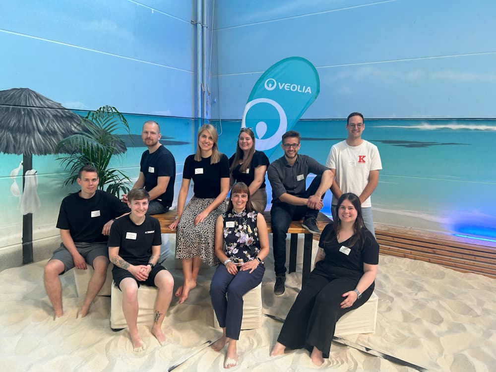 Teamfoto Veolia