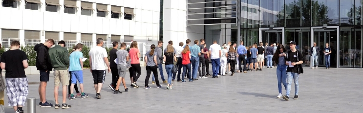 WAGO - Besucher beim Tag der Ausbildung