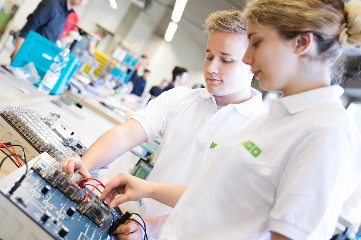 Ausbildung bei WAGO - Impressionen